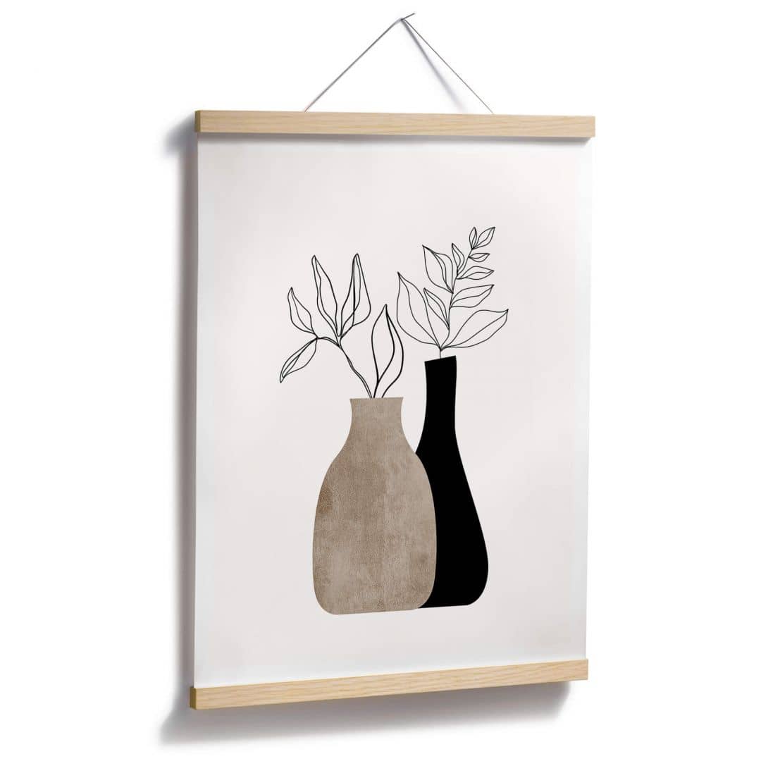 Kaeppel Poster Kubistika - Minimalistische Pflanzen Online Outlet