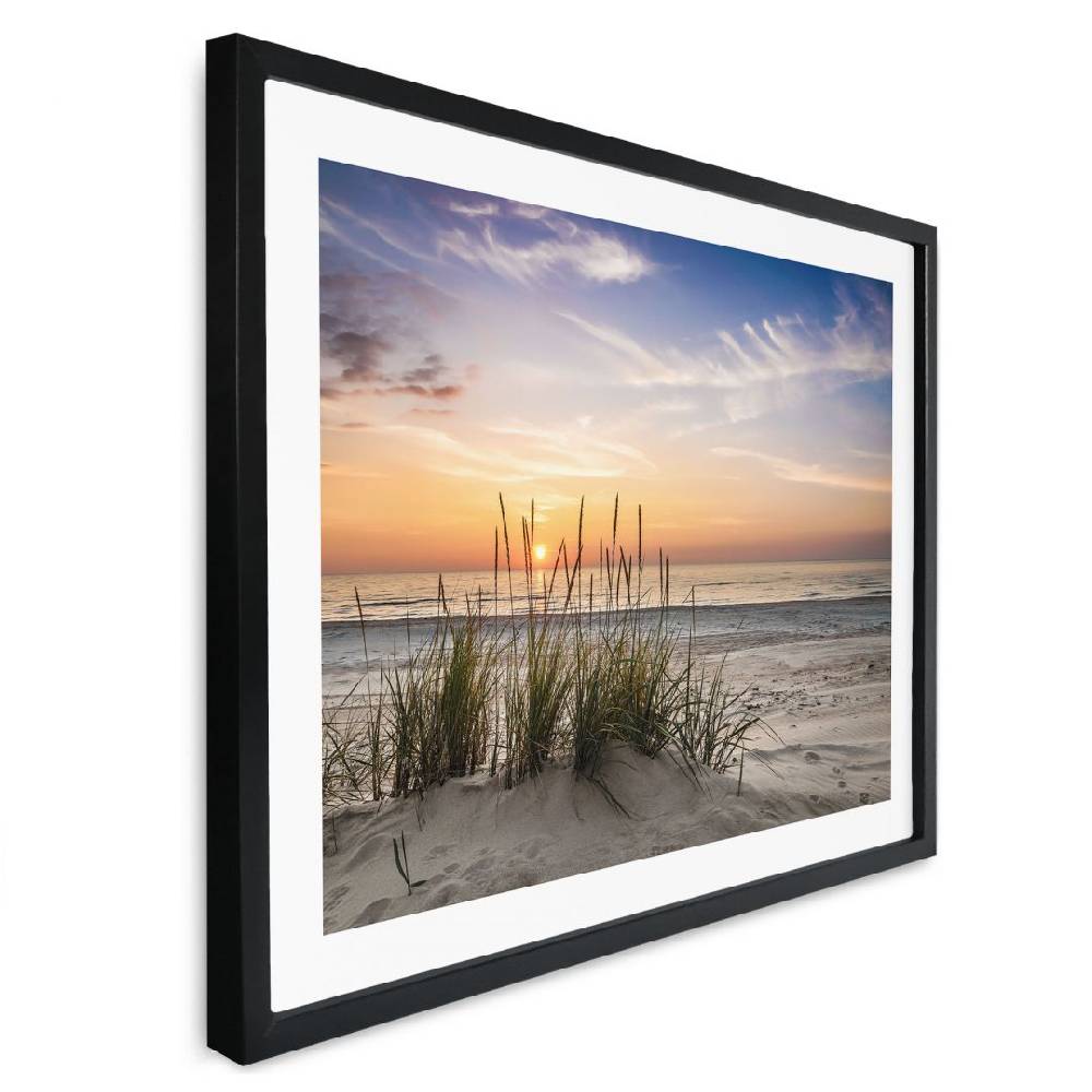 Kaeppel Poster Düne am Strand bei Sonnenuntergang Kauf eins, bekomm eins gratis