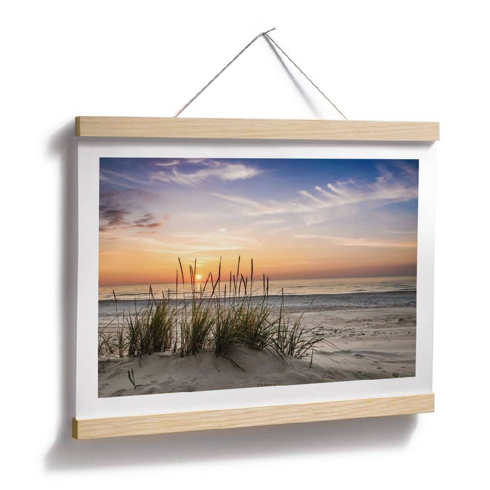 Kaeppel Poster Düne am Strand bei Sonnenuntergang Kauf eins, bekomm eins gratis