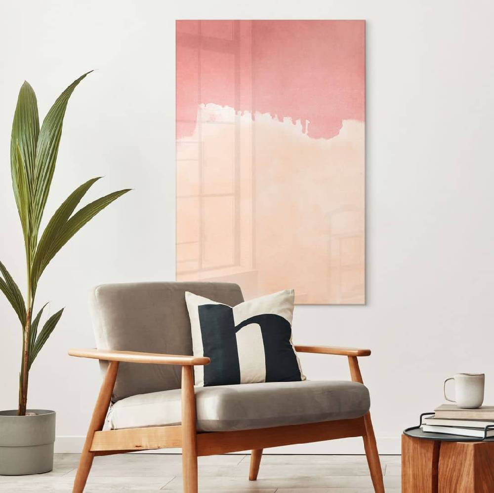 Kaeppel Acrylglasbild Pfirsichfarbener Himmel - Amini Clearance-Verkauf