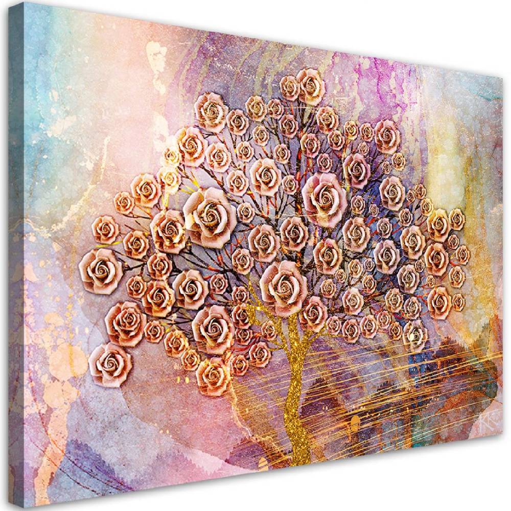 Kaeppel Leinwandbild, Baum des Lebens Klimt
