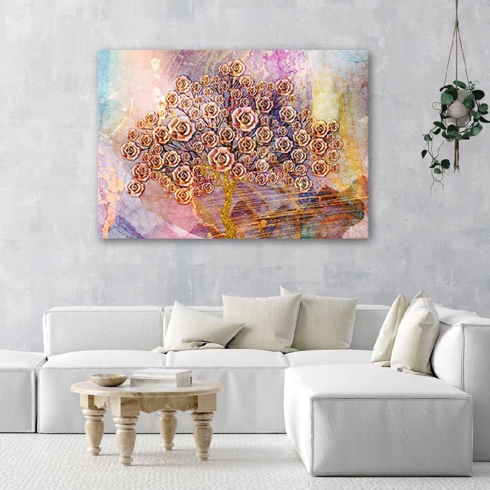 Kaeppel Leinwandbild, Baum des Lebens Klimt Fabrikladen