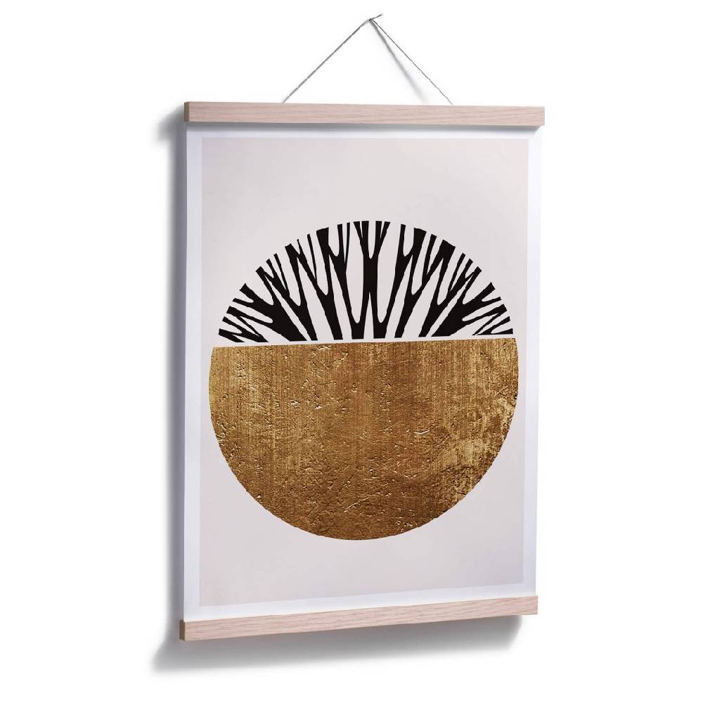 Kaeppel Poster Kubistika - Baum des Lebens - Gold Meist gekauft