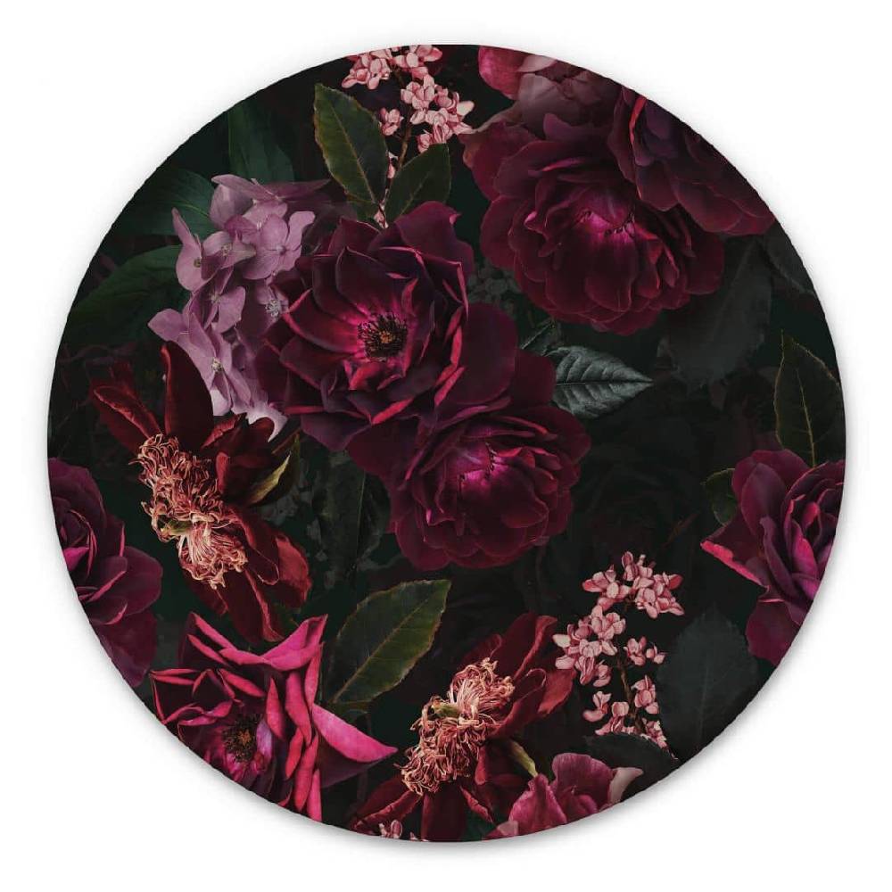 Kaeppel Alu-Dibond UN Designs - Fleur de Paris - Rund
