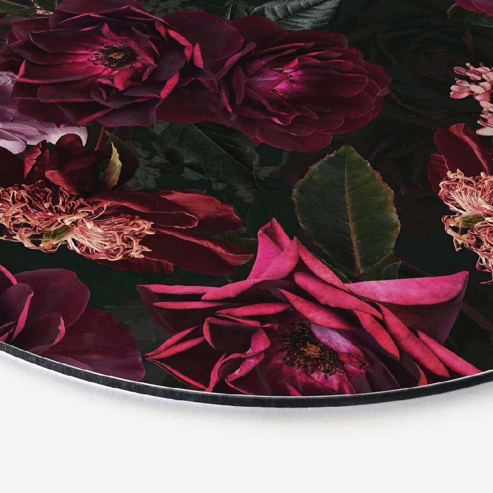 Kaeppel Alu-Dibond UN Designs - Fleur de Paris - Rund Limitierter Zeitrabatt