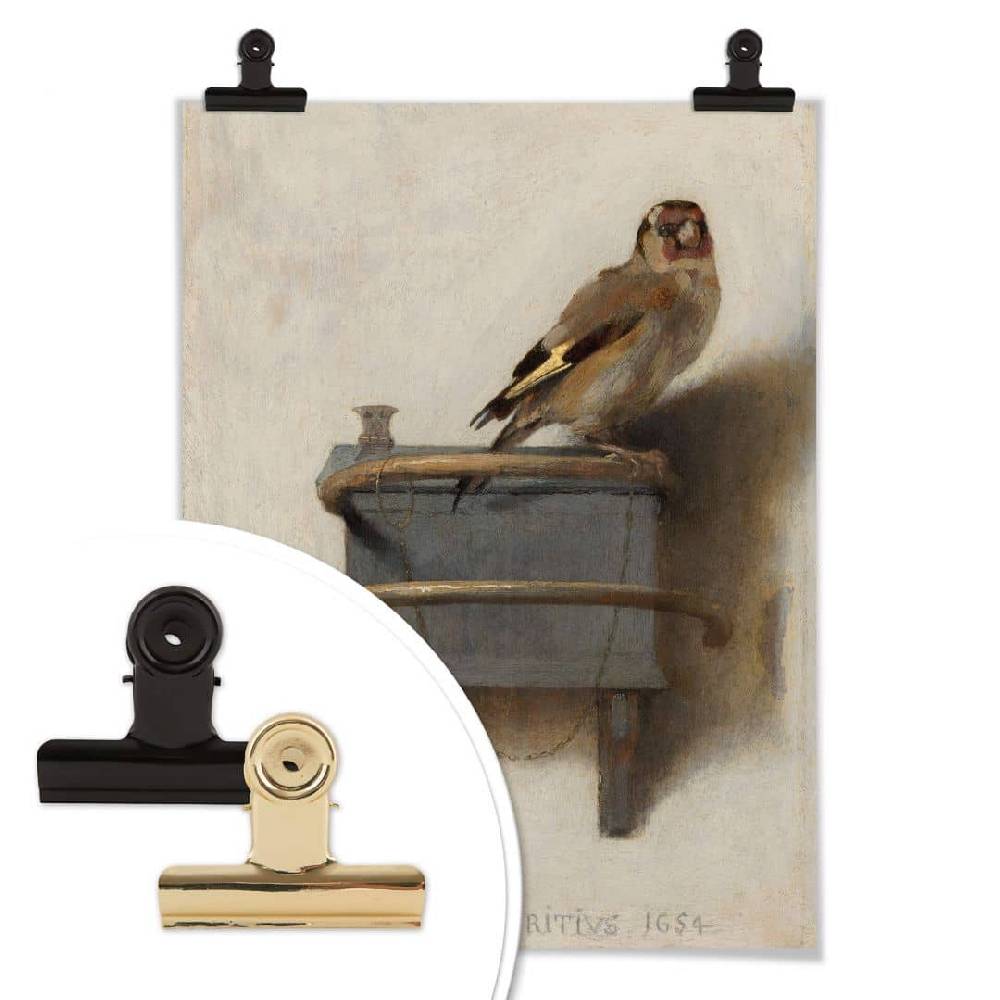 Kaeppel Poster Fabritius - Der Distelfink Großer Ausverkauf