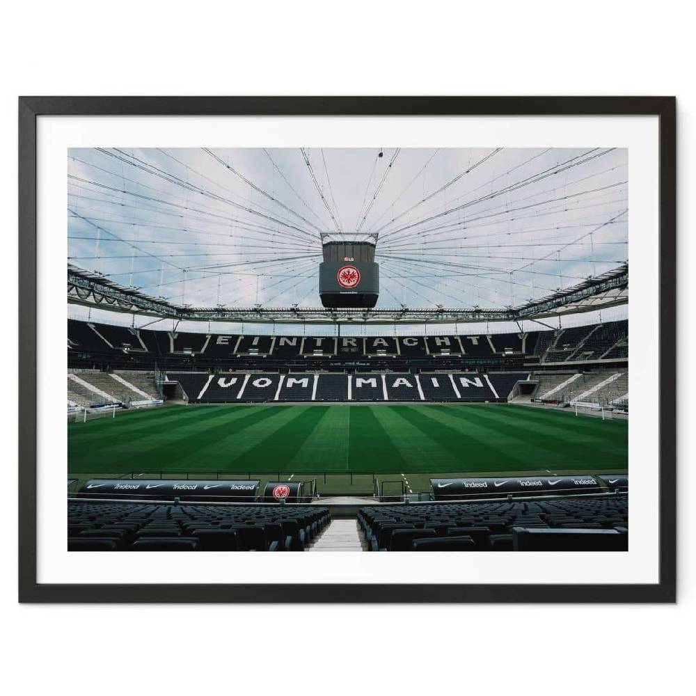 Kaeppel Poster Eintracht Frankfurt - Stadion Tribüne Muttertagsangebot