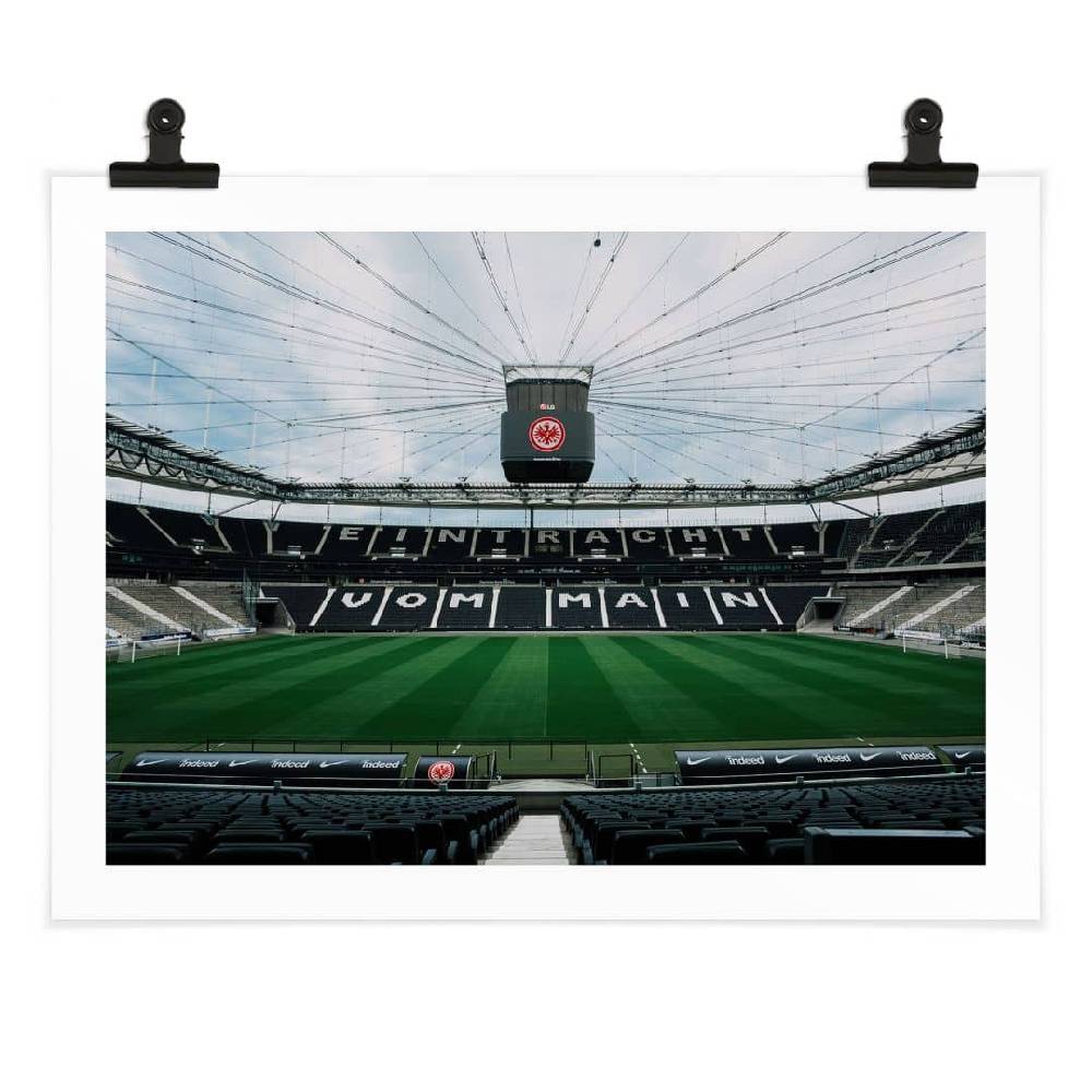 Kaeppel Poster Eintracht Frankfurt - Stadion Tribüne Muttertagsangebot
