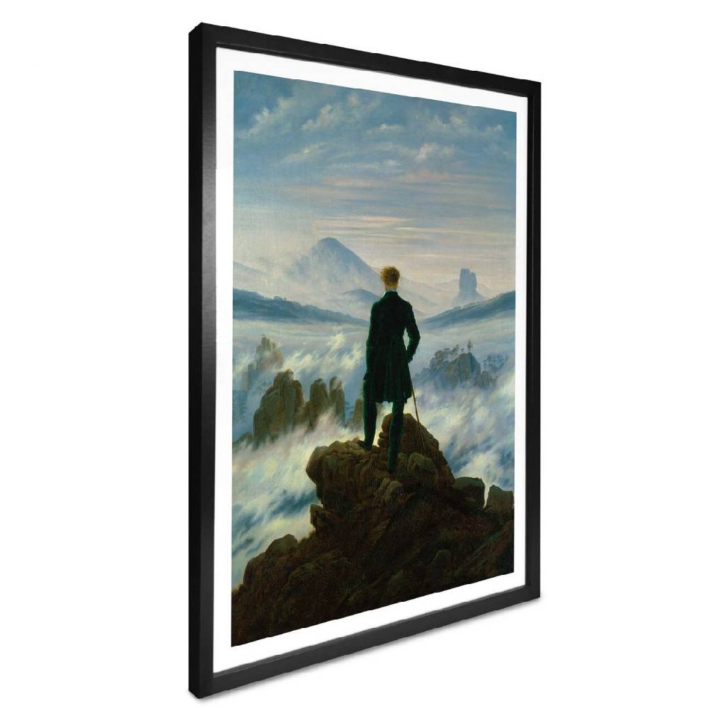 Kaeppel Poster Friedrich - Der Wanderer über dem Nebelmeer Top Angebot
