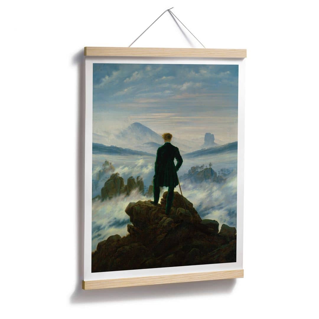 Kaeppel Poster Friedrich - Der Wanderer über dem Nebelmeer Top Angebot