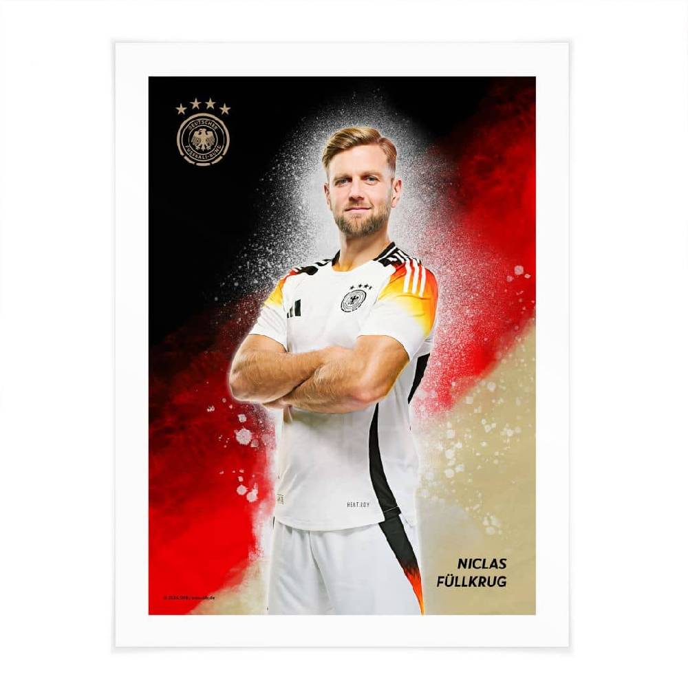 Kaeppel Poster, Wandbild DFB Füllkrug Letzte 3 Tage