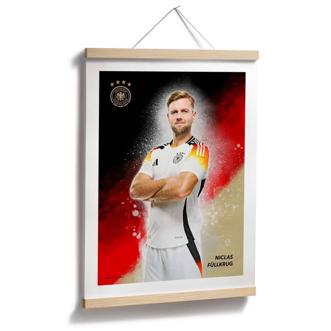 Kaeppel Poster, Wandbild DFB Füllkrug Letzte 3 Tage
