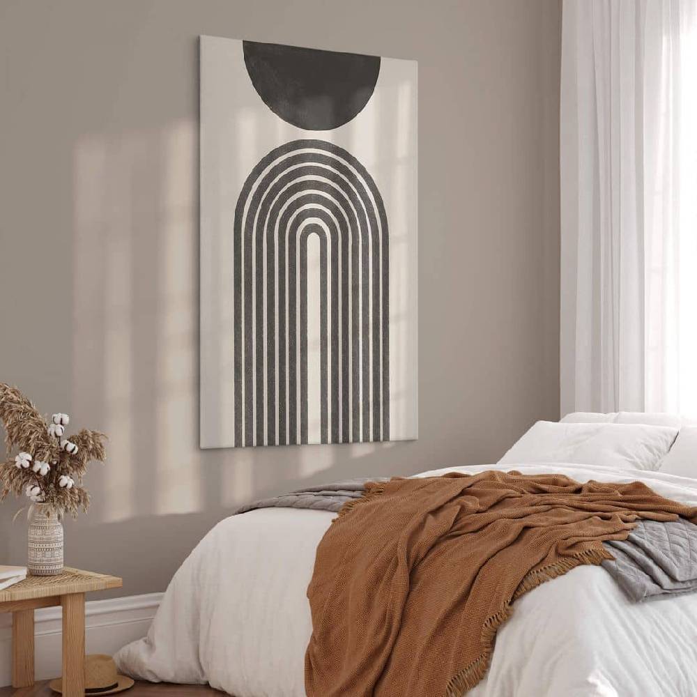 Kaeppel Leinwandbild The Miuus Studio - Striped Bow JETZT KAUFEN