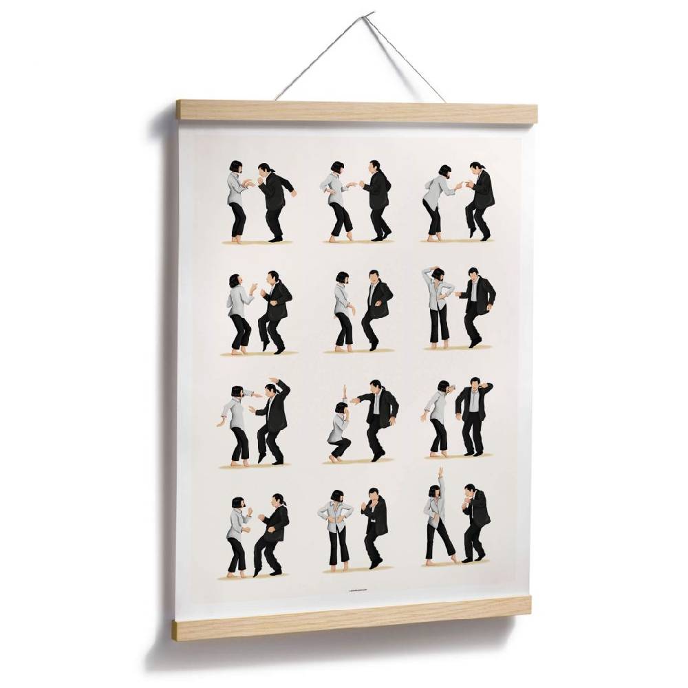 Kaeppel Poster Tohmé - Kulttanz aus Pulp Fiction Bis zu 65% Rabatt