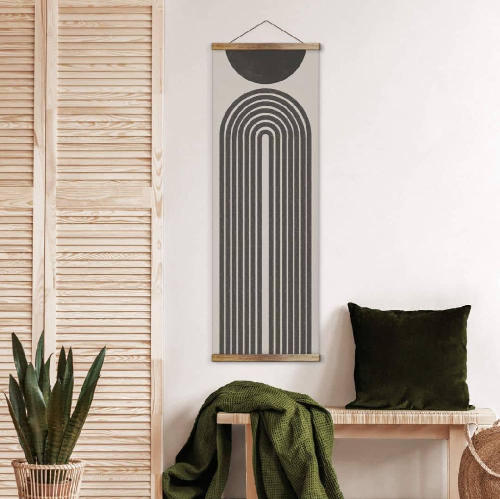 Kaeppel Stoffbild The Miuus Studio - Striped Bow - Panorama Im Verkauf