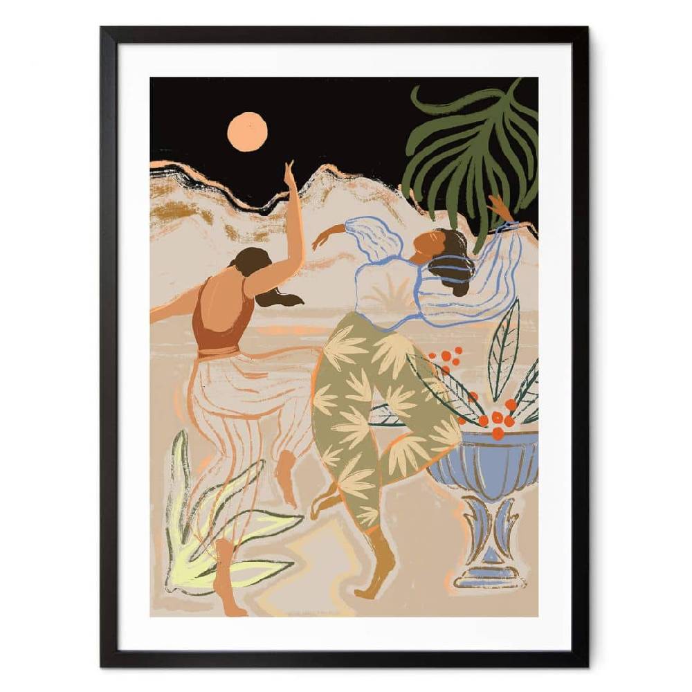 Kaeppel Poster Arty Guava - Tanzen im Mondlicht