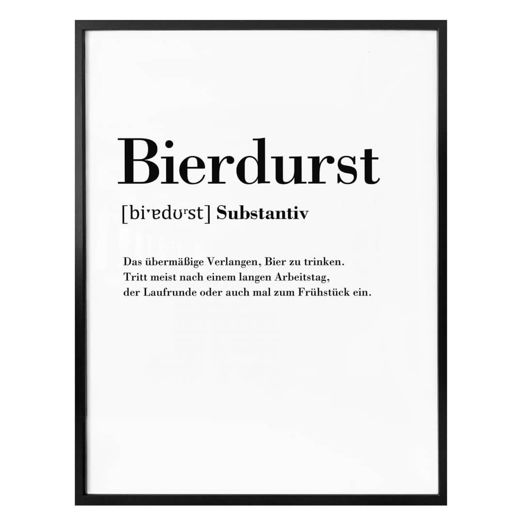 Kaeppel Poster Grammatik - Bierdurst Online Shopping