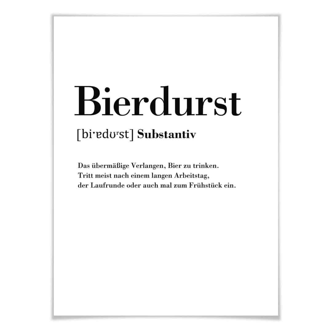 Kaeppel Poster Grammatik - Bierdurst Online Shopping
