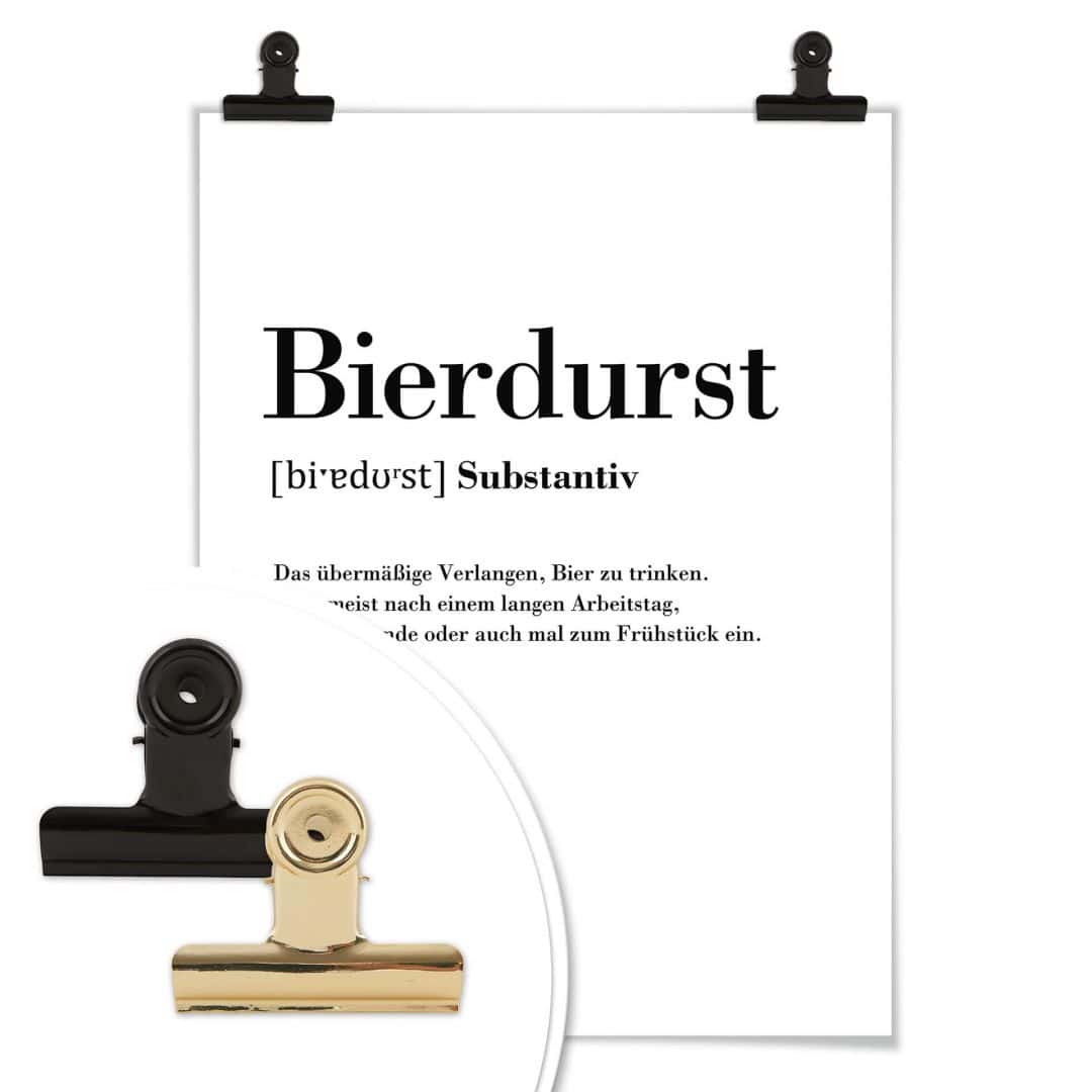 Kaeppel Poster Grammatik - Bierdurst Online Shopping