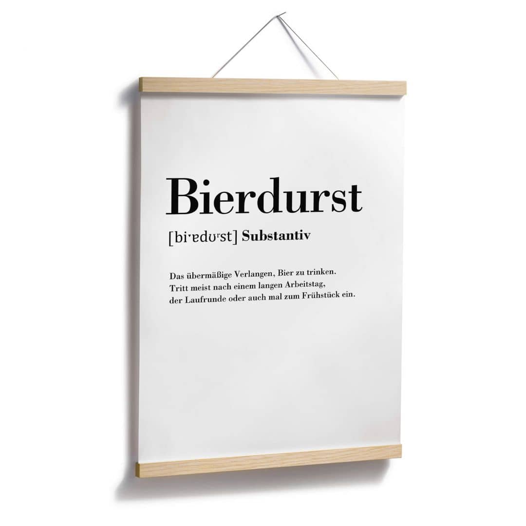 Kaeppel Poster Grammatik - Bierdurst Online Shopping