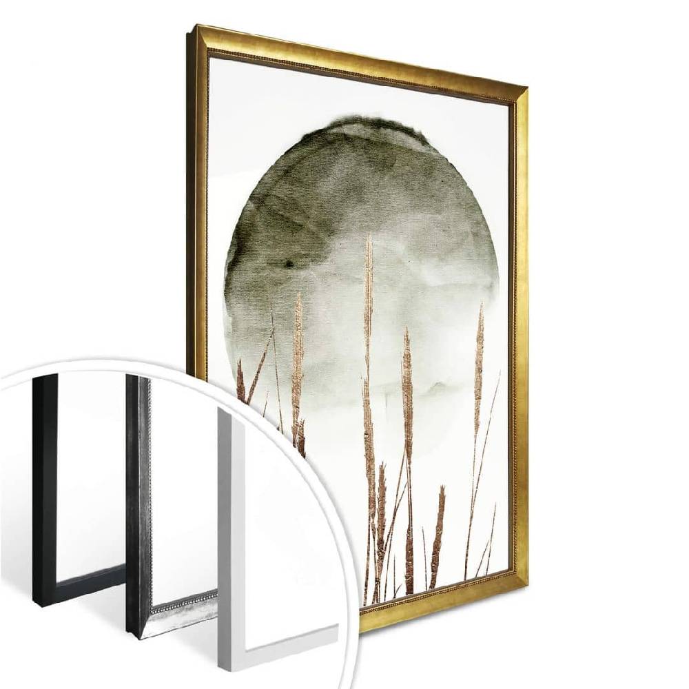 Kaeppel Poster Kubistika - Felder voll Gold Exklusivangebot