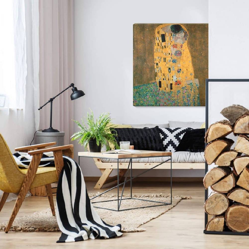 Kaeppel Leinwandbild Klimt - Der Kuss Cyber Monday