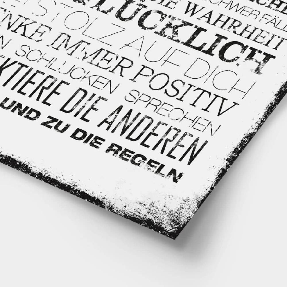 Kaeppel Poster Hausordnung Weihnachtsangebot