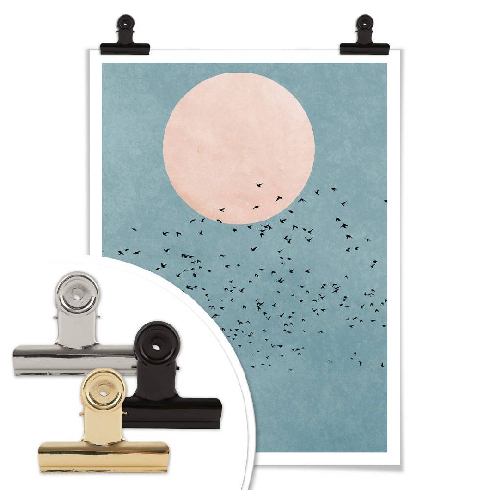 Kaeppel Poster Kubistika - Mondschein Valentinstagsangebot