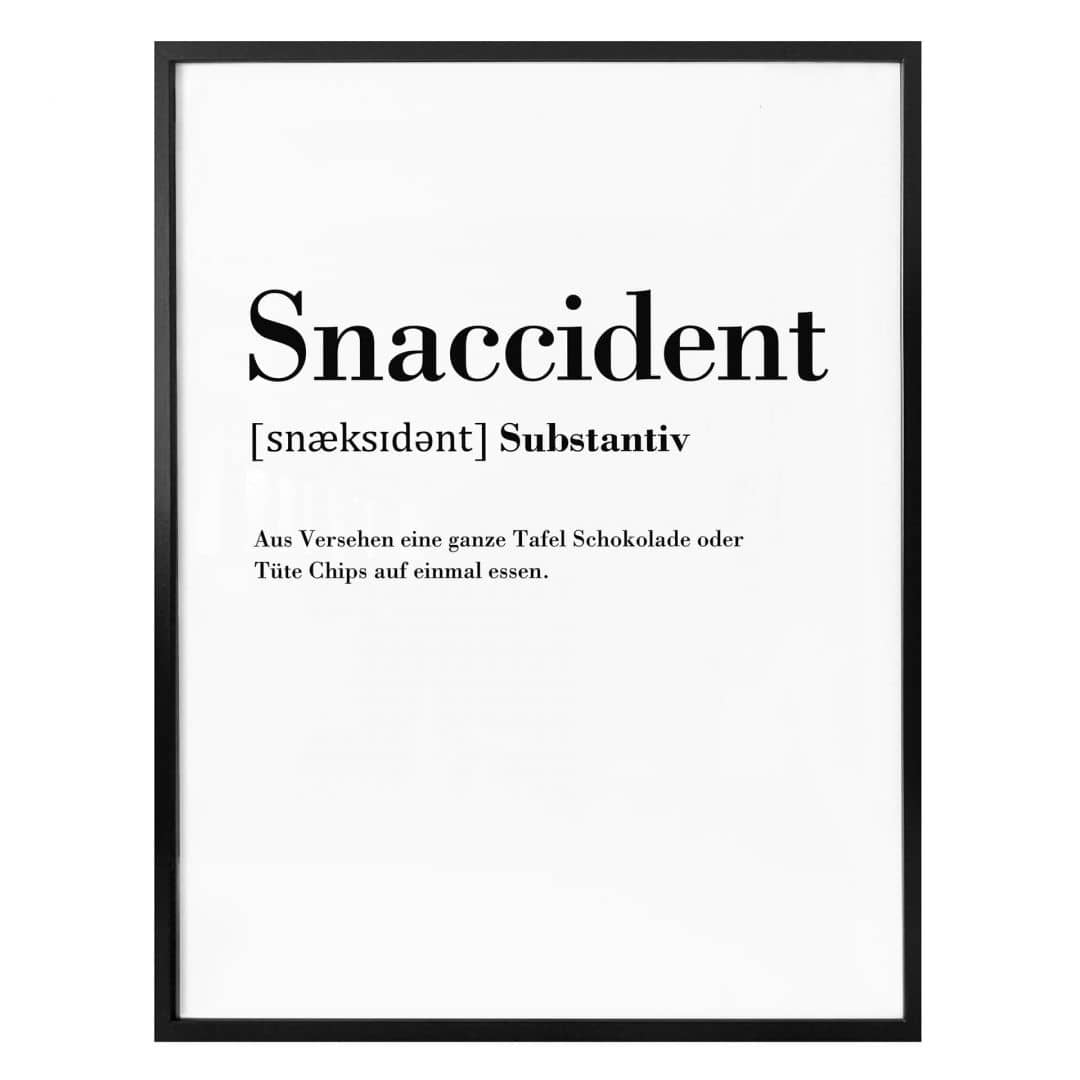 Kaeppel Poster Grammatik - Snaccident