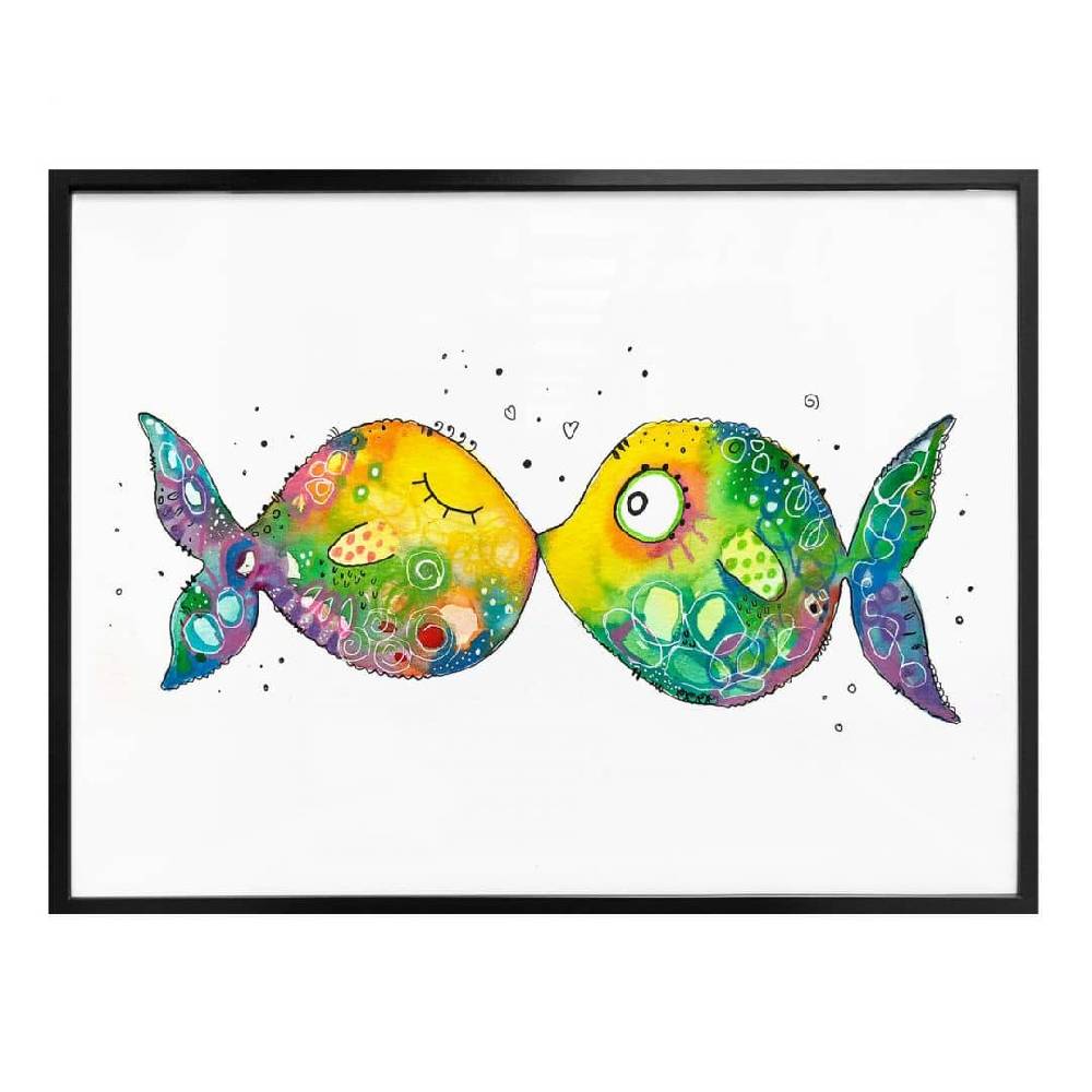Kaeppel Poster Hagenmeyer - Verliebte Fische Letzter Tag