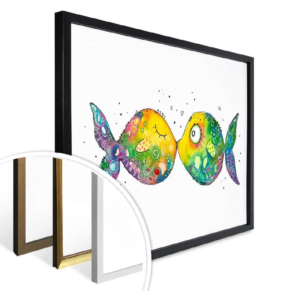 Kaeppel Poster Hagenmeyer - Verliebte Fische Letzter Tag