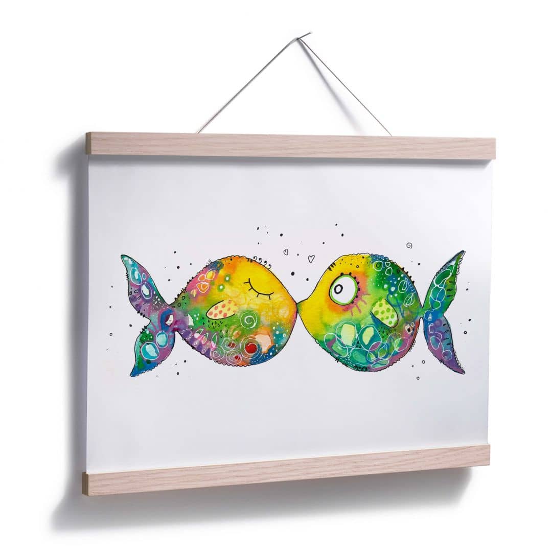 Kaeppel Poster Hagenmeyer - Verliebte Fische Letzter Tag