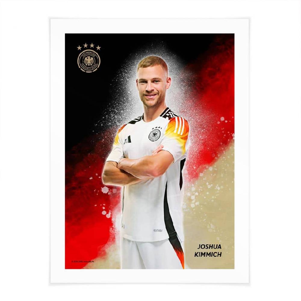 Kaeppel Poster, Wandbild DFB Kimmich Zeitbegrenzte Promotion
