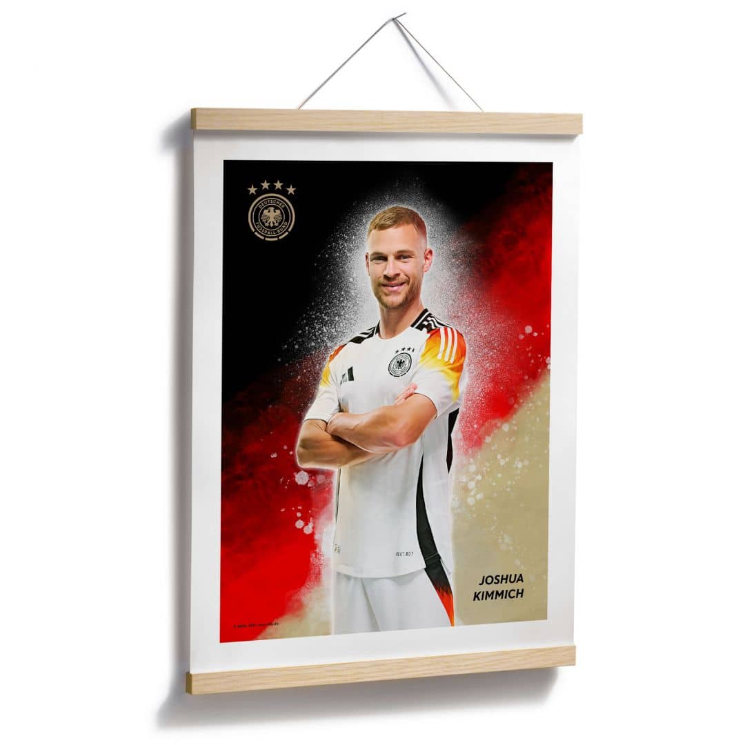 Kaeppel Poster, Wandbild DFB Kimmich Zeitbegrenzte Promotion