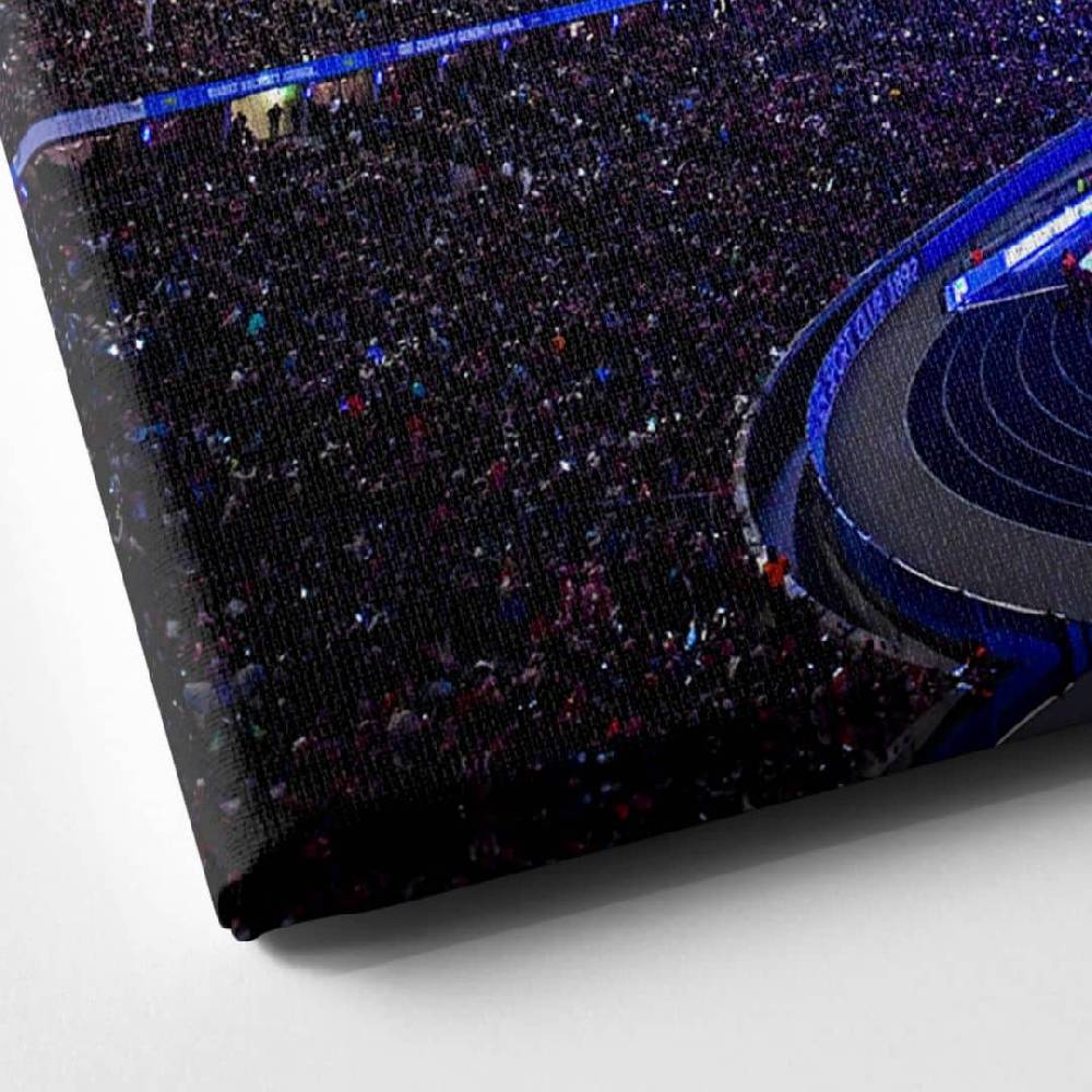 Kaeppel Leinwandbild Hertha BSC Olympiastadion bei Nacht Riesige Rabatte