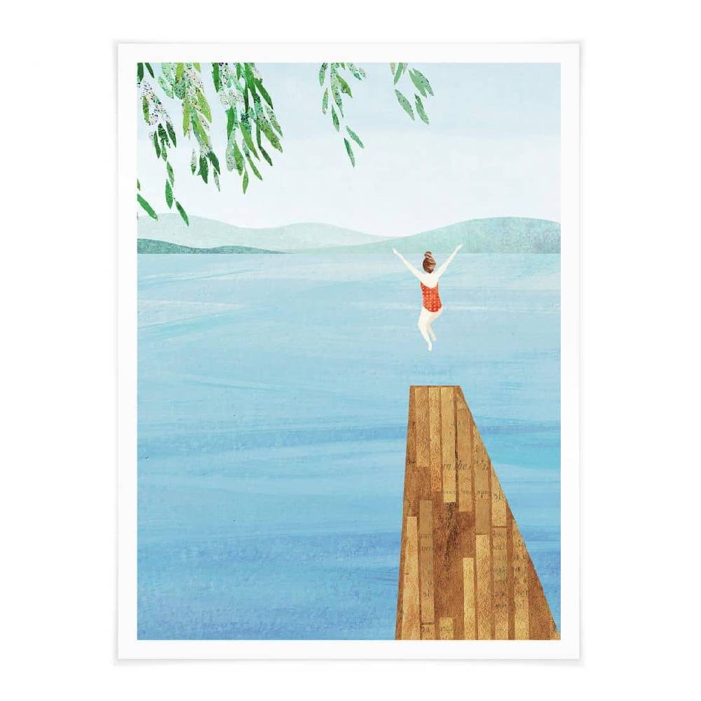 Kaeppel Poster Rivers - Wild Swim Begrenzt auf 3 Tage