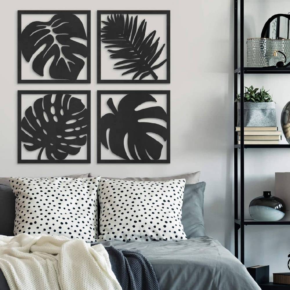 Kaeppel MDF - Holzdeko Blätter Tropical Set 50% Rabatt für begrenzte Zeit