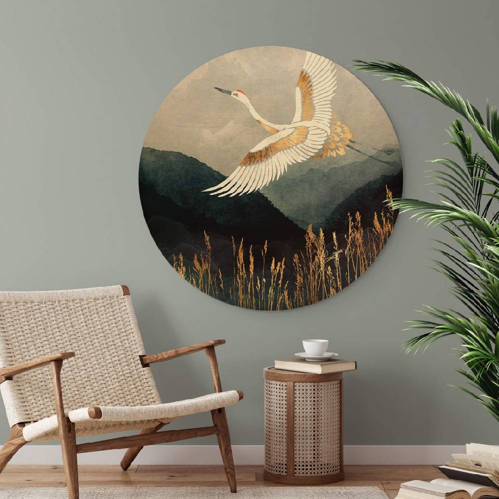 Kaeppel Holzbild SpaceFrog Designs - Eleganz - Rund 2025