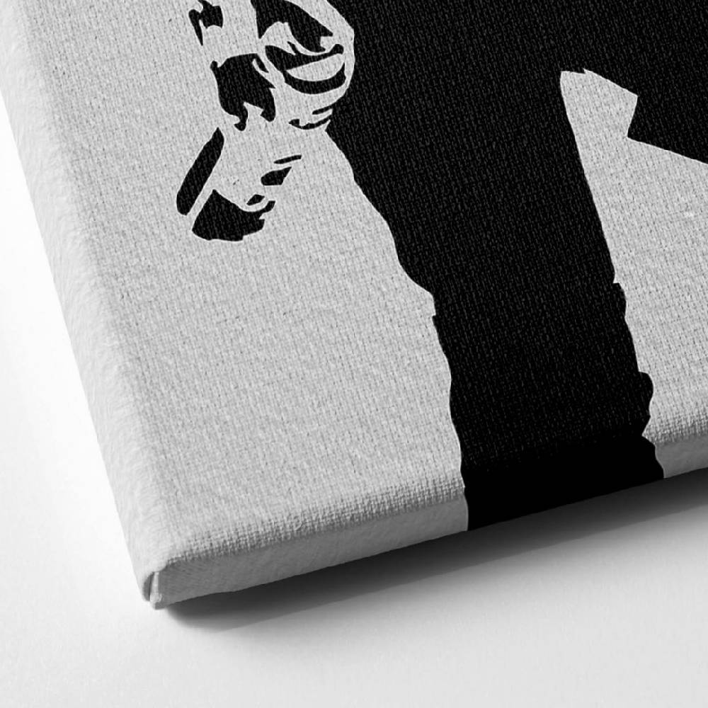 Kaeppel Leinwandbild Banksy - Achieve Greatness Fabrikverkauf