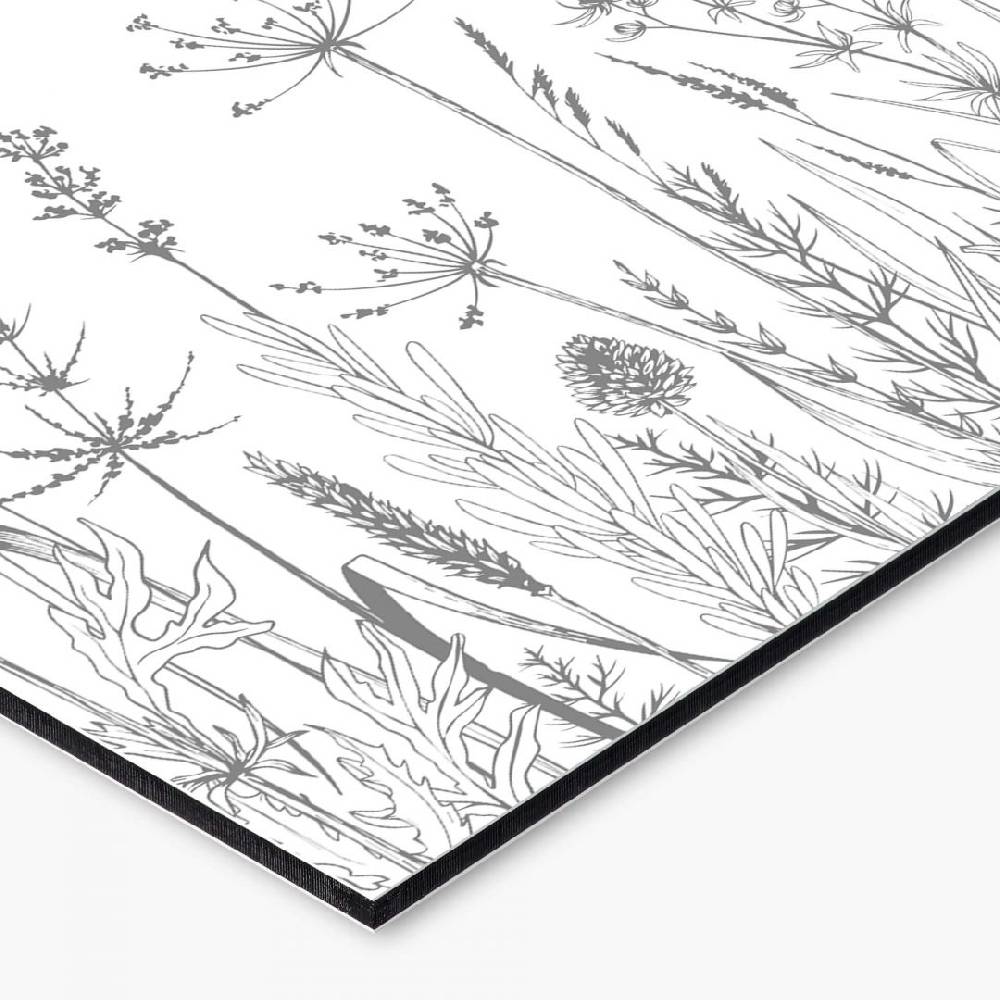 Kaeppel Küchenrückwand Feldblumen Illustration Black Friday