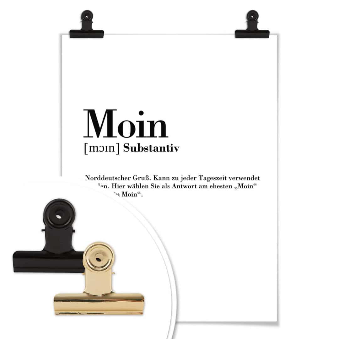 Kaeppel Poster Grammatik Moin Cyber Monday