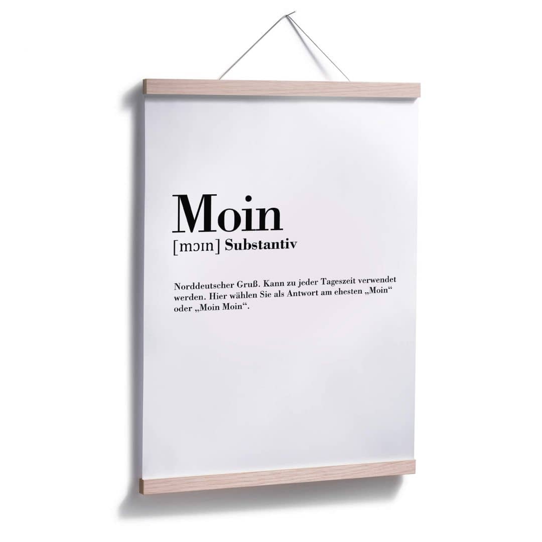 Kaeppel Poster Grammatik Moin Cyber Monday