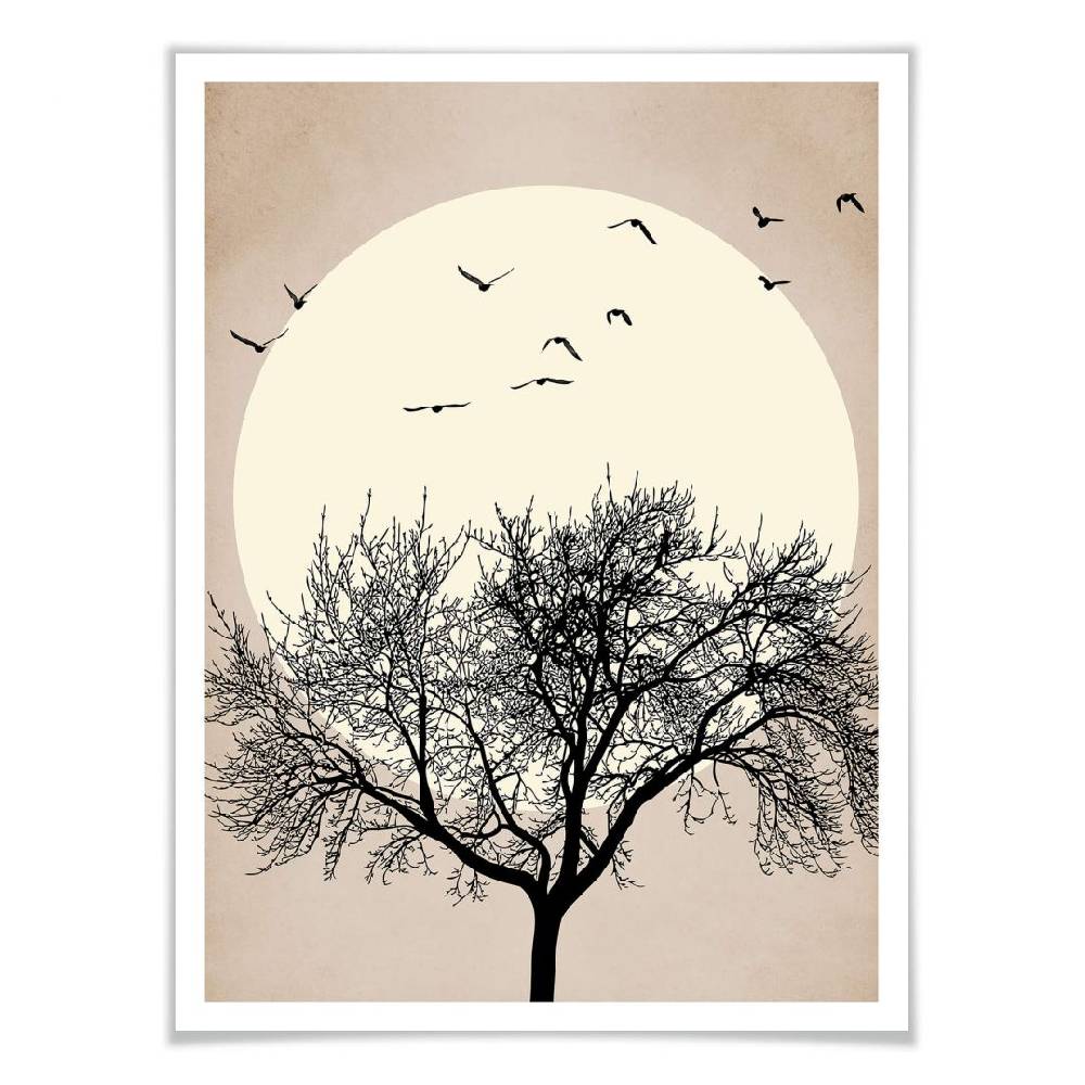 Kaeppel Poster Kubistika - Wintertraum Lagerräumung