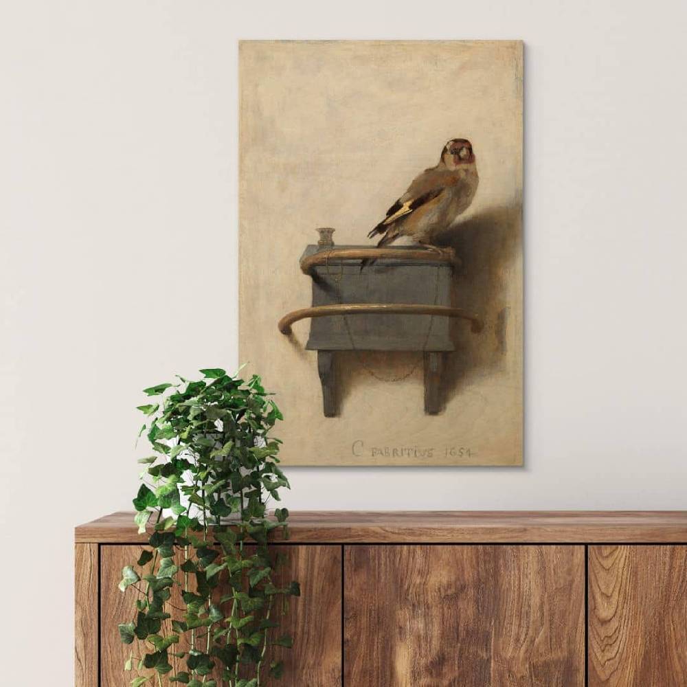Kaeppel Holzbild Fabritius - Der Distelfink Neuheiten