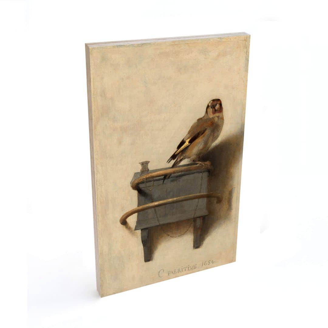 Kaeppel Holzbild Fabritius - Der Distelfink Neuheiten