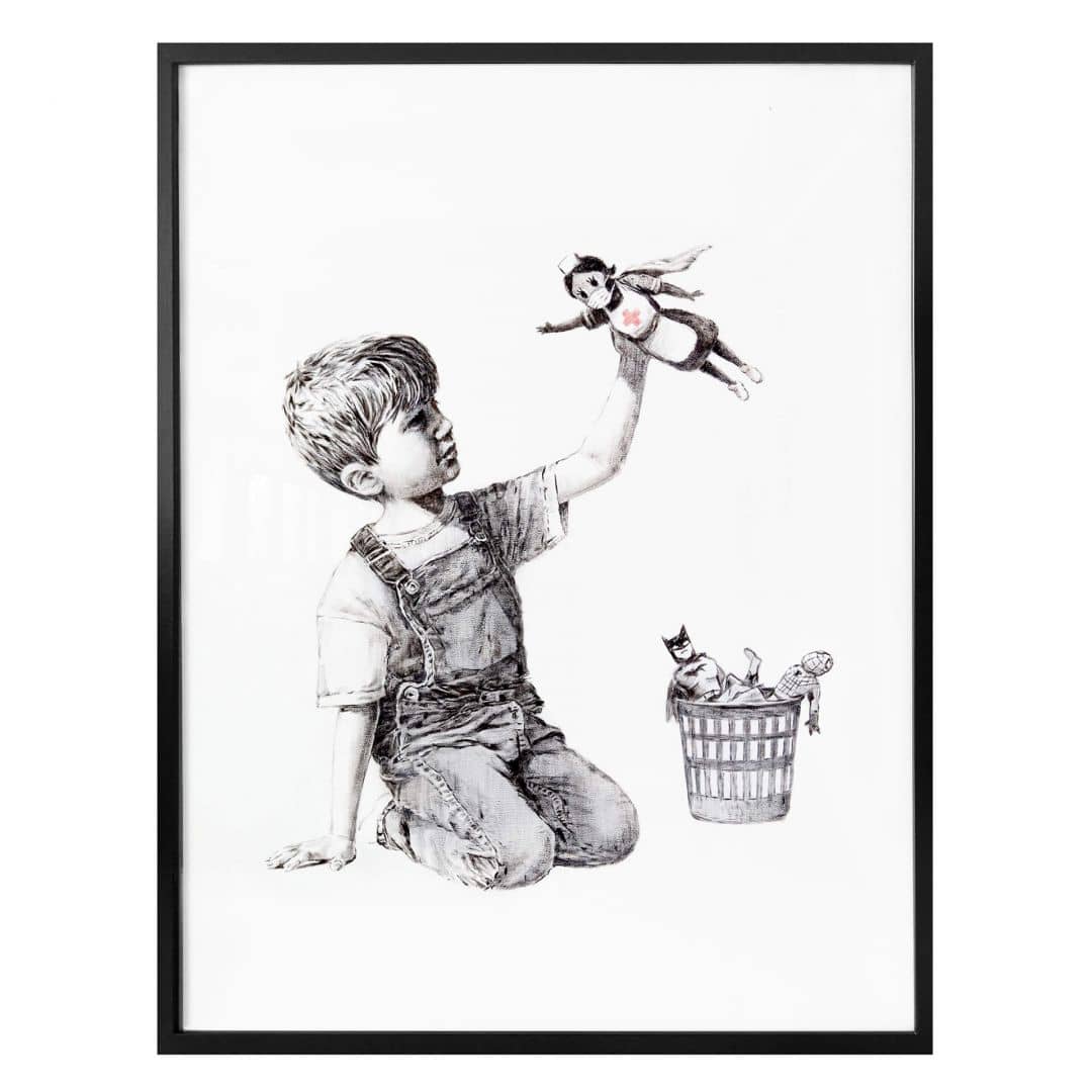 Kaeppel Poster Banksy - Real Hero