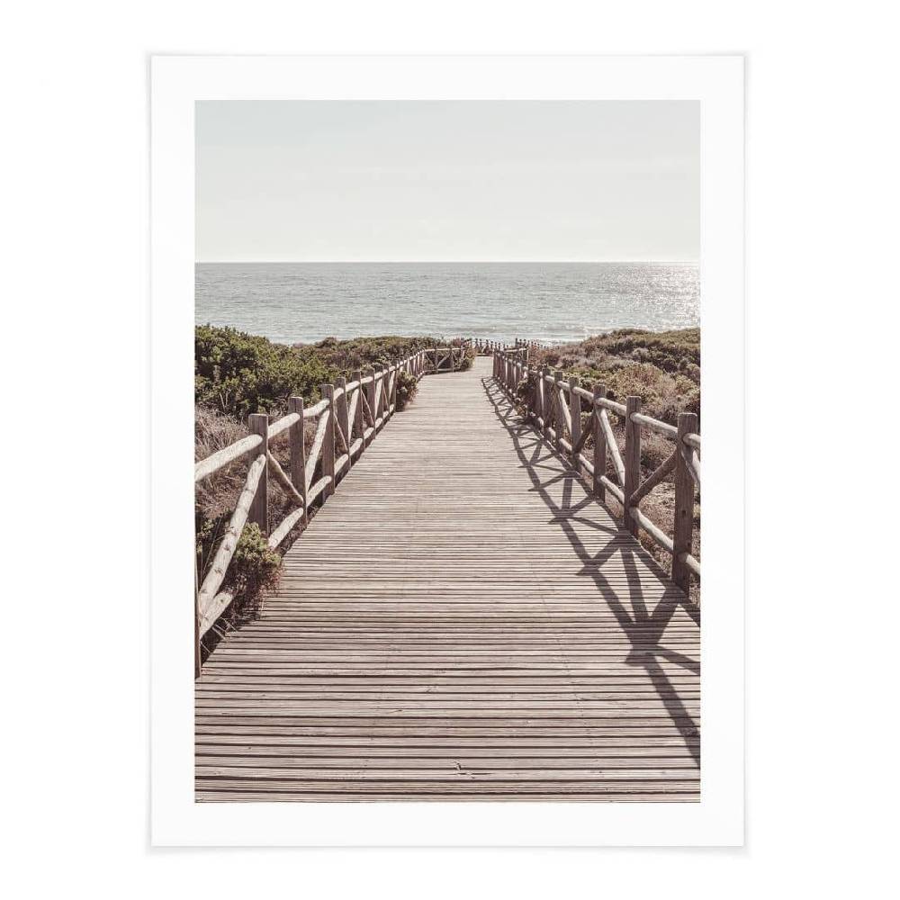 Kaeppel Poster Steg zum Strand - 1X Studio Super Sparpreis