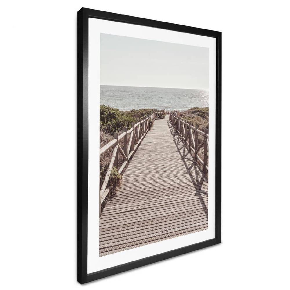 Kaeppel Poster Steg zum Strand - 1X Studio Super Sparpreis
