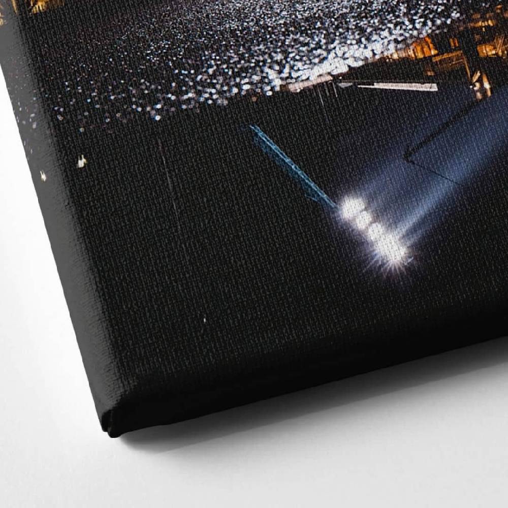 Kaeppel Leinwandbild FC Hansa Rostock Stadion bei Nacht - 60x40 cm Wochenangebot