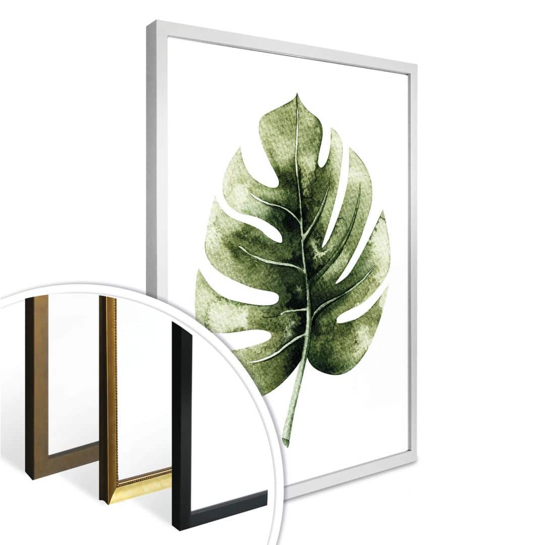 Kaeppel Poster Kvilis - Monstera Leaf Bis zu 55% Rabatt